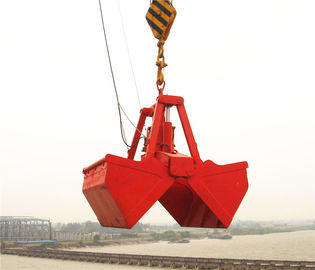 중국 ISO 기준 25T 6 - 12m ³ 화물선 배 기중기를 위한 전기 유압 조가비 횡령 협력 업체