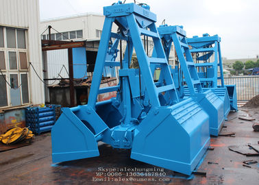 중국 SWL 20T 6 - 10M3 리모트 - 모래 또는 철 광석의 대량 화물을 위한 통제되는 조가비 횡령 협력 업체