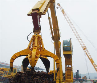 중국 적재 강철 작은 조각을 위한 1.25m ³ 굴착기 횡령 부착 오렌지 필 굴착기 횡령 물통 협력 업체