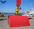 굴착기를 위한 빨간 유압 드라이브 조가비 횡령 물통 또는 바위를 취급하는 기중기는 그리고 1.6m ³를 조각냅니다 협력 업체
