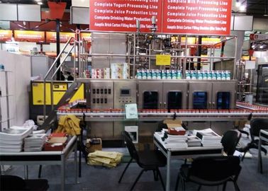 중국 자동적인 음료 포장 기계, 무균 판지 충전물 기계 협력 업체