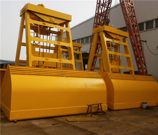 중국 대량 물자 석탄/모래 횡령을 적재하는 배 갑판 기중기를 위한 25m ³ 원격 제어 횡령 협력 업체